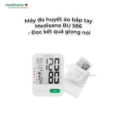  Máy đo huyết áp Medisana BU 586 Voice 