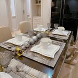 Bộ tấm lót bàn ăn 4 miếng Villeroy và Boch Radcliffe Jacquard Placemat Set