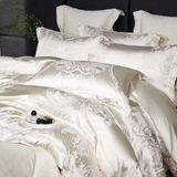 Bộ chăn ga gối lụa Luxury nhập khẩu cao cấp