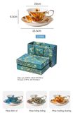 Bộ đôi tách trà Vangogh 6 món