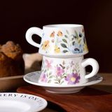 Bộ 2 tách 2 đĩa trà chiều cao cấp UK