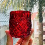 Cốc pha lê Dublin đỏ 200ml