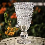 Bình hoa pha lê cao cấp Camelia có chân cao 30cm