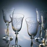 Bộ ly thủy tinh pha lê Bohemia Rosalie