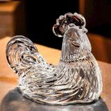 Thố pha lê gà trống Godinger Harvest Rooster