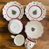 Bộ bát đĩa cốc Noel Villeroy Boch