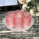 Bộ 6 cốc Viola vân sợi 300ml