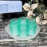 Bộ 6 cốc Viola vân sợi 300ml