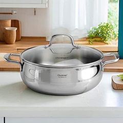 Nồi lẩu inox CM Đức đúc liền nguyên khối 26cm