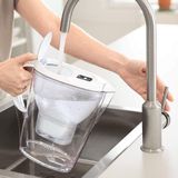 Bình lọc nước Brita Aluna MX Pro white 2,4L kèm 3 lõi lọc model 2024