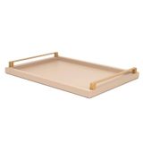 Khay đựng đồ Jupiter cầm tay đồng thau nhôm mạ crôm