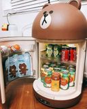 Tủ lạnh mini của Ccomo x Line friend