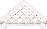 Khay kẹp giấy ăn để bàn pha lê Bohemia