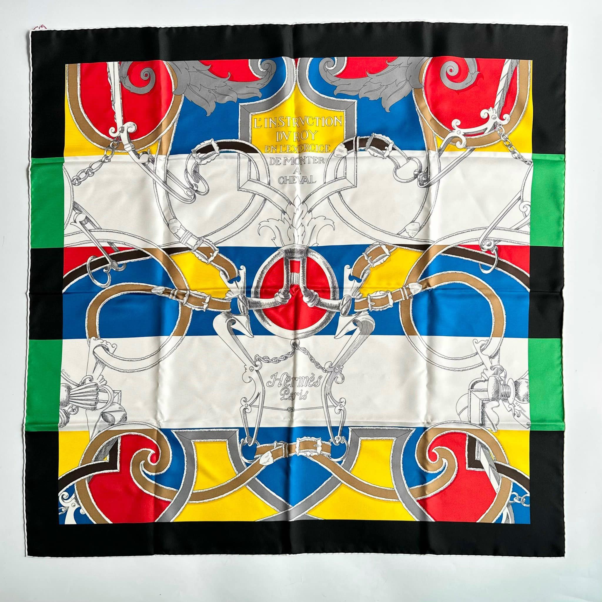 Khăn Hermes 4 mẫu 90x90