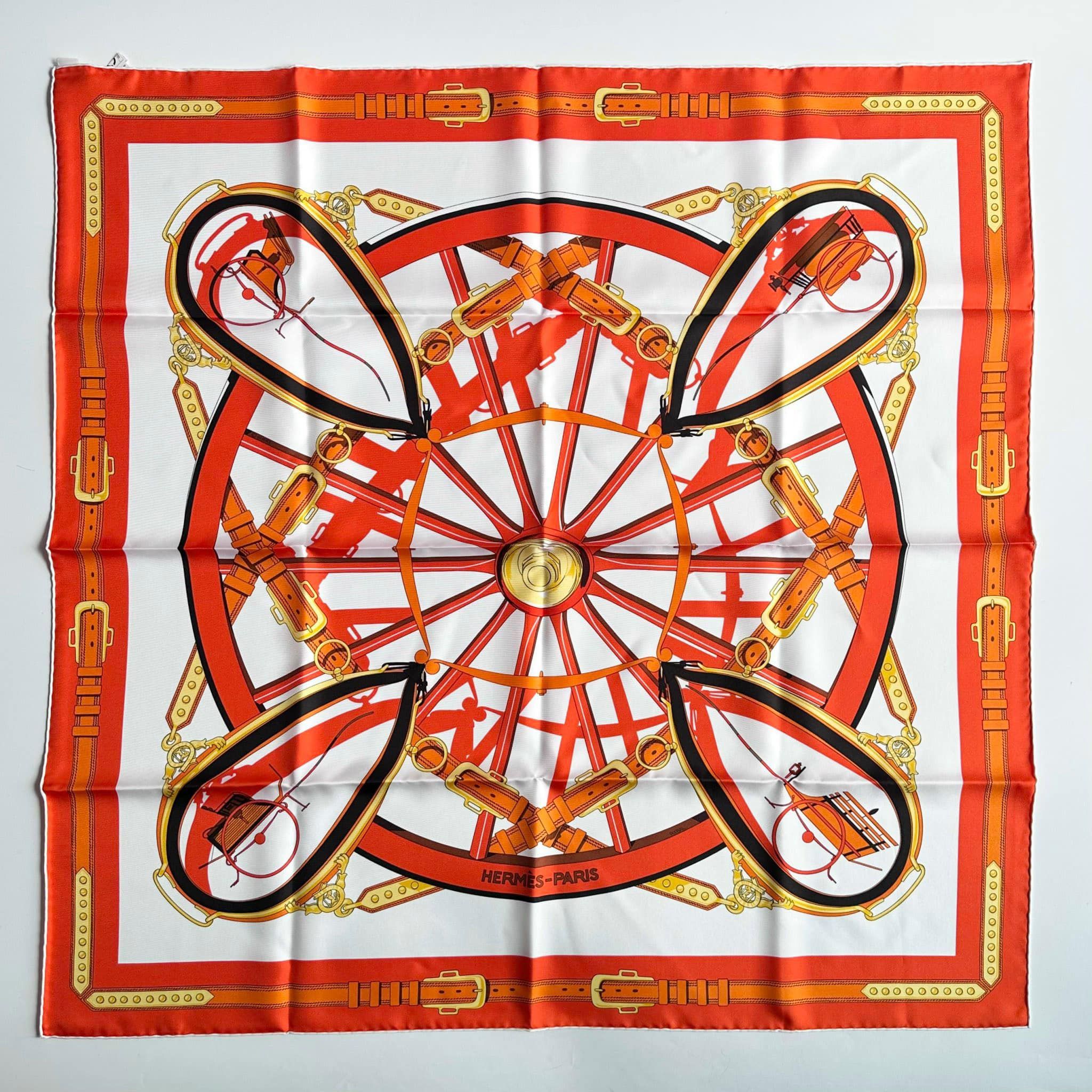 Khăn Hermes 4 mẫu 90x90