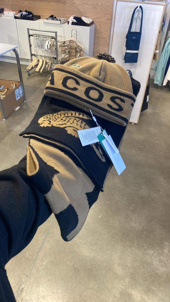 Khăn mũ len Lacoste