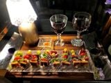 Khay chữ nhật pha lê Diamante IVV