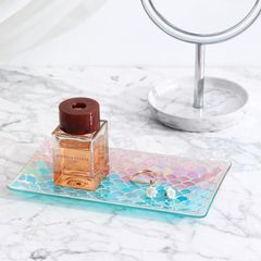 Khay chữ nhật pha lê Motifeur