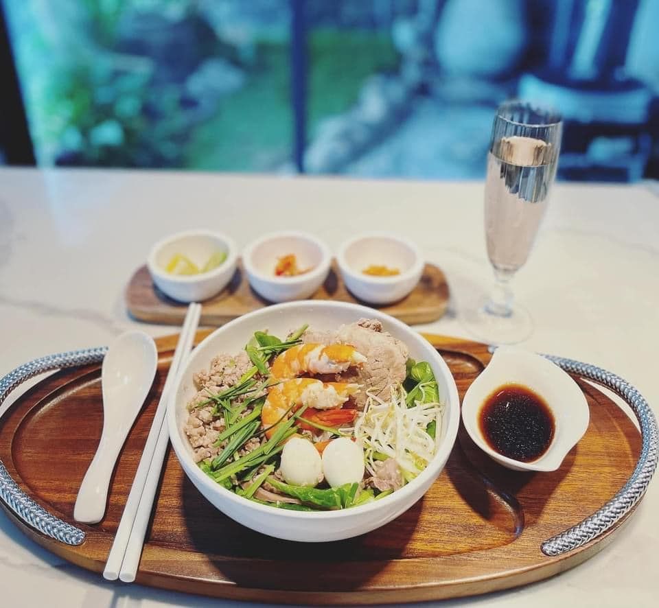 Khay phục vụ kèm bát nhỏ Nambe