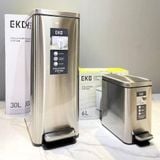 Thùng rác Eko chống bám vân tay Stella Slim Step