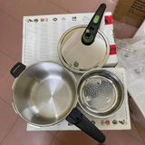 Nồi áp suất Tefal 6 lít kèm vỉ hấp - Made France
