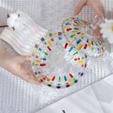Tô pha lê cầu vồng có chân Magcolor 15cm