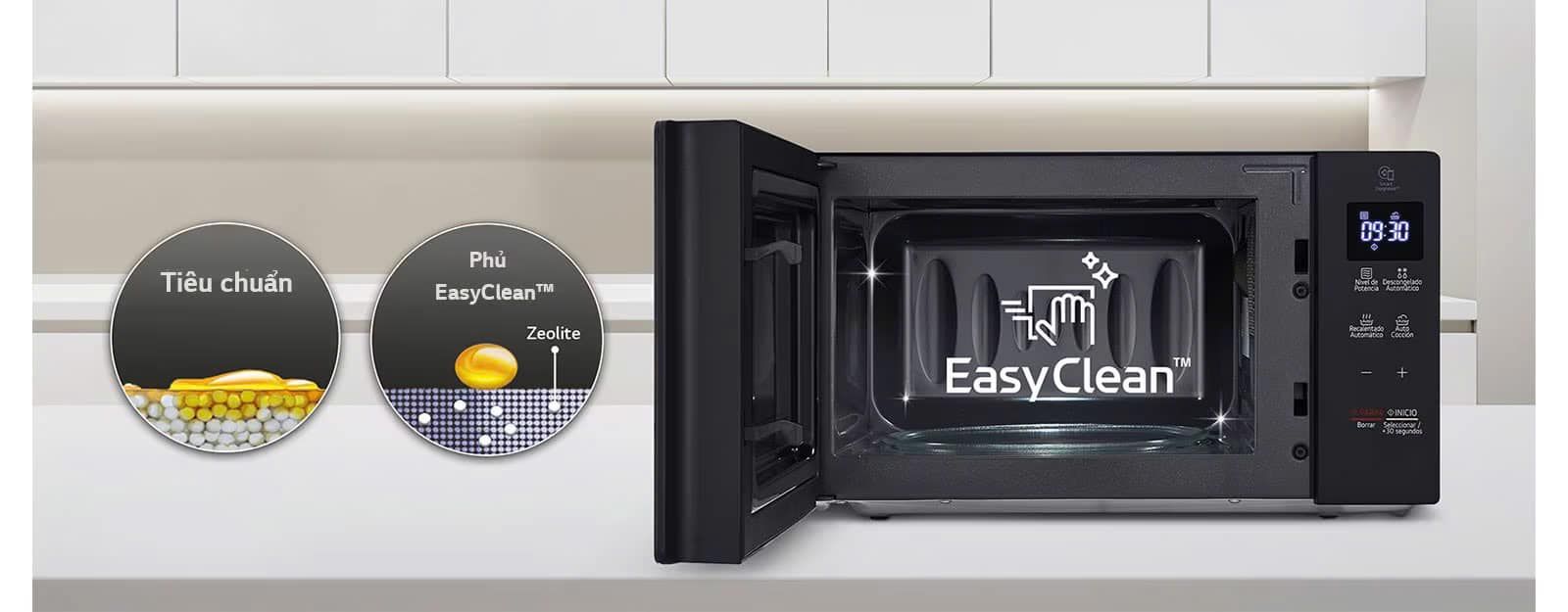 Lò vi sóng LG NeoChef™ 201 màu đen MS2032GAS