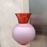 Lọ hoa IVV Ophella Vase màu hồng