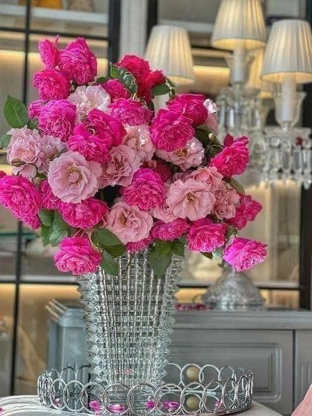 Lọ hoa pha lê Iris