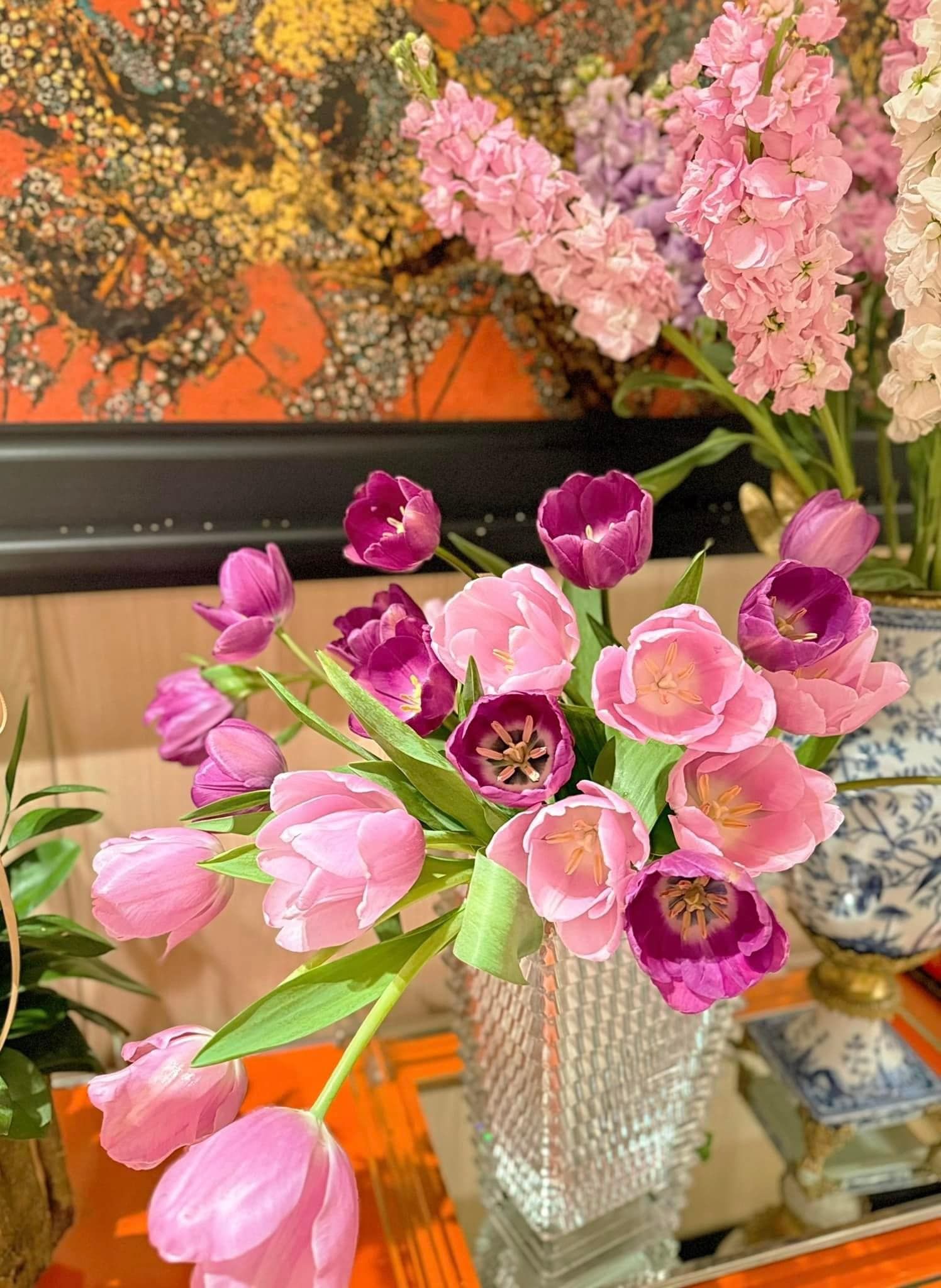 Lọ hoa pha lê Iris