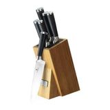 Bộ dao Berlinger Haus 7 món có đế tre - Black Royal BH-2425