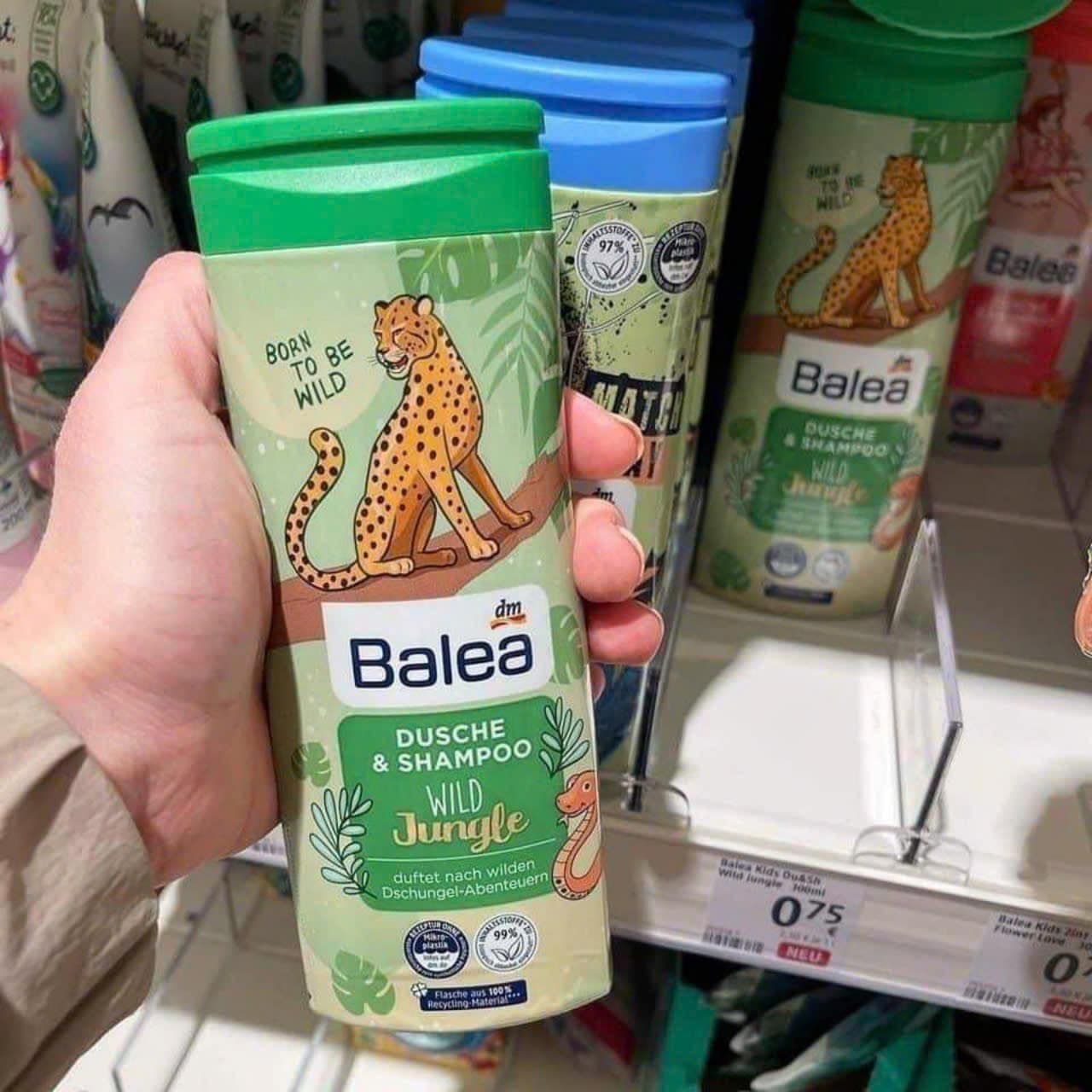 Sữa tắm gội Balea Kid 4IN1 Dusche 300ml