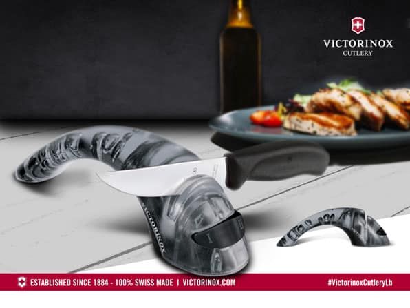 Mài dao Victorinox - Made in EU