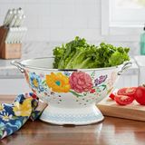 Rổ tráng men The Pioneer Woman Brilliant Blooms mẫu mới 2024