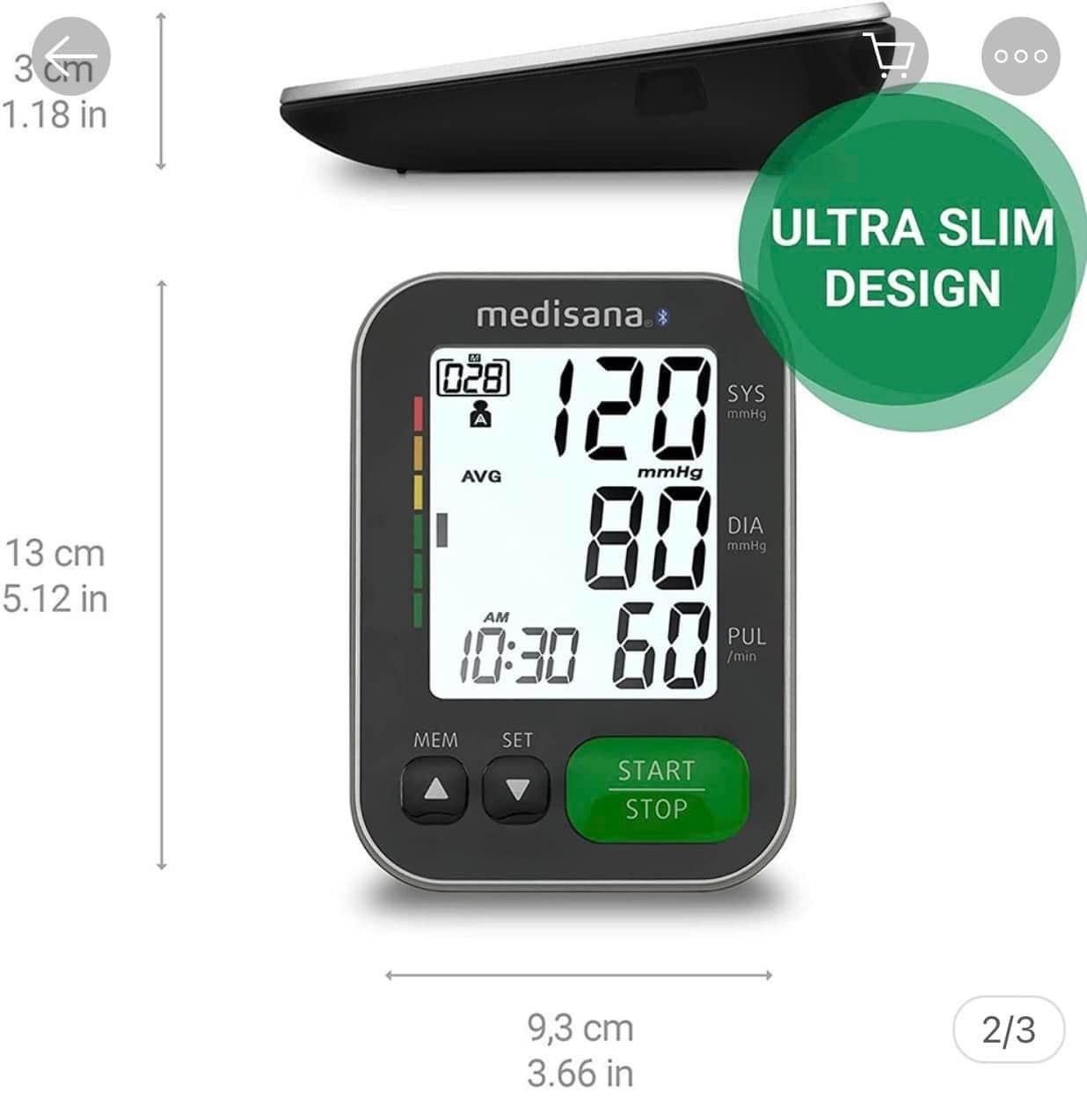 Máy Đo Huyết Áp Medisana BU570