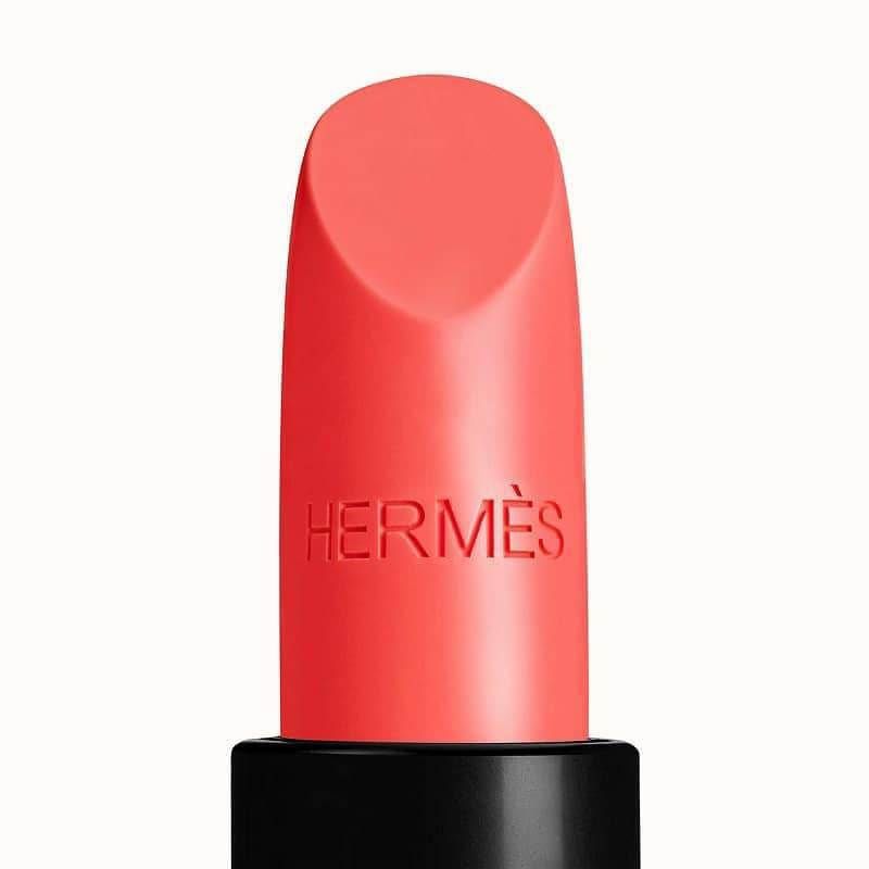 Son Hermes Satin 36 Corail Flamingo màu hồng cam