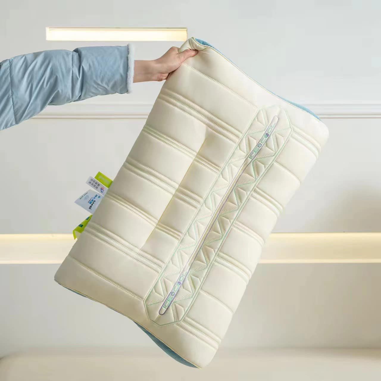 Gối kháng khuẩn cao cấp mềm êm mát lạnh Nanogel
