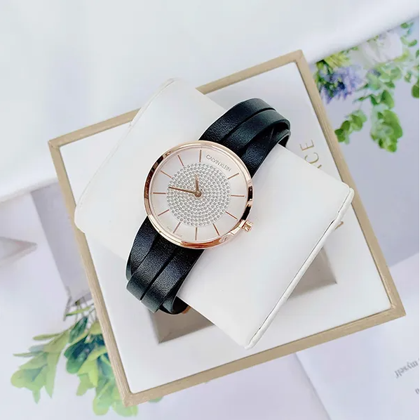 Đồng Hồ Nữ Calvin Klein CK Extension K2R2STCW Màu Đen