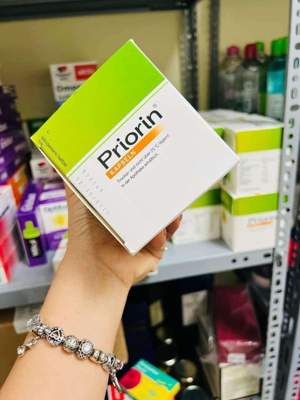 Viên uống Priorin ngăn ngừa rụng tóc hộp 270 viên