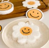Bộ 6 mút bọt biển rửa bát Flower Smile From Korea