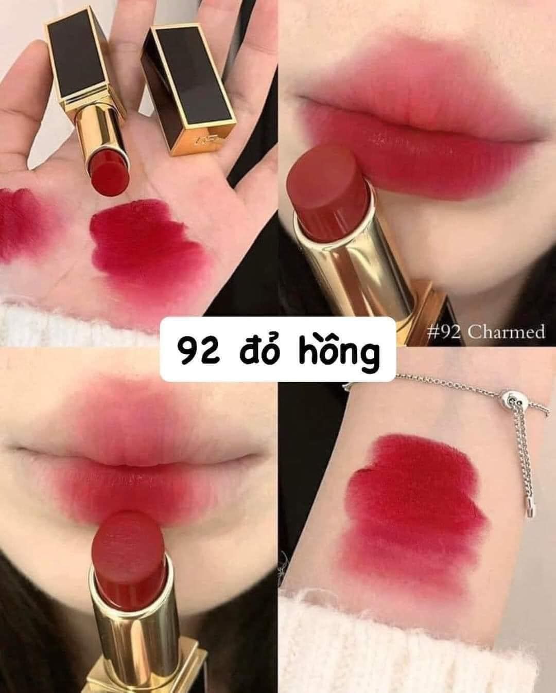 Son Tom Ford Satin Matte 92 đỏ hồng