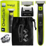Máy cạo râu Philips Oneblade QP2724/20 kèm túi đựng dao cạo