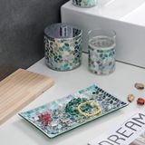 Bộ đồ dùng nhà vệ sinh 5 món Kmwares Amber Blue Green