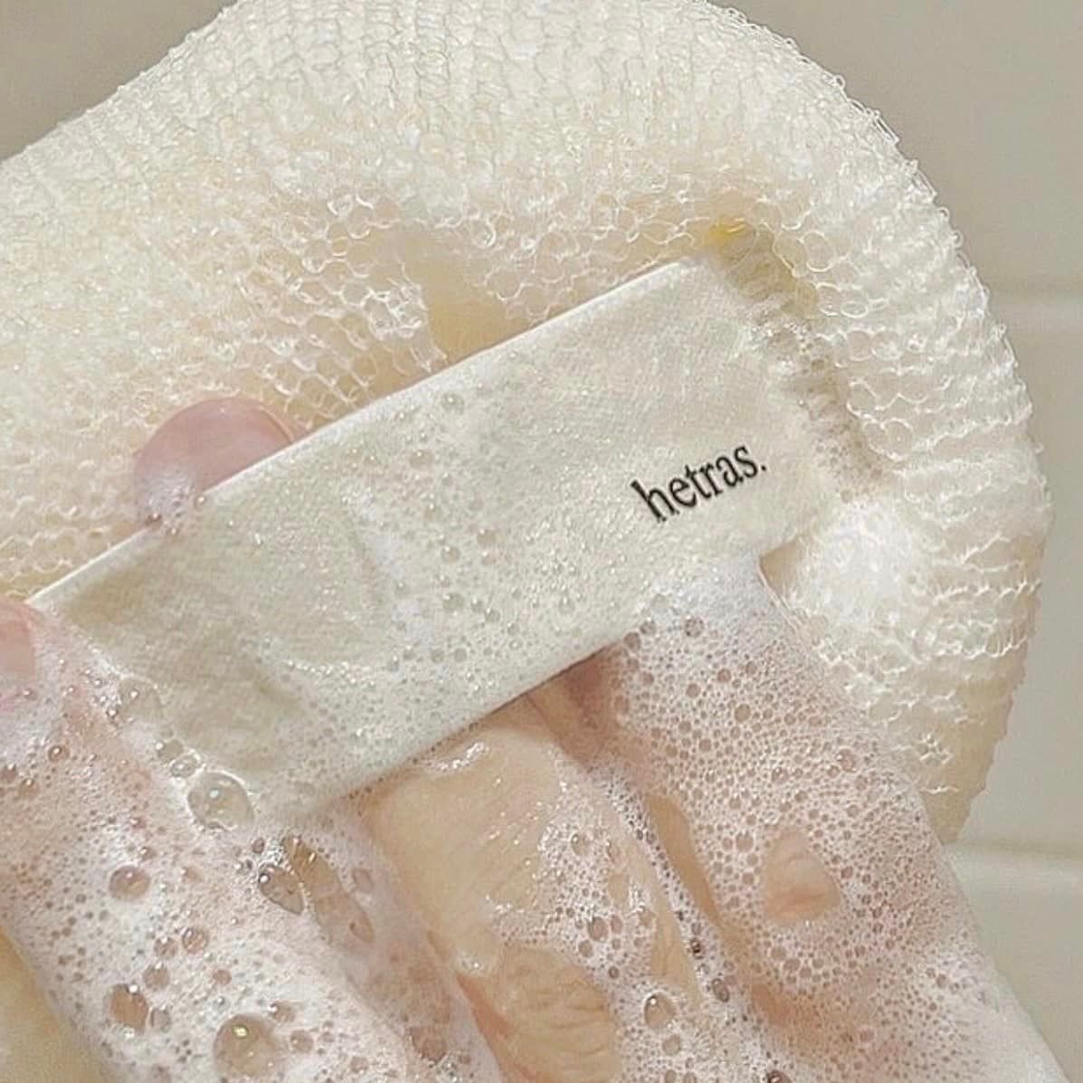 Bộ 4 bông tắm của nhà Hetras Korea