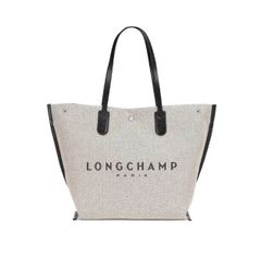 Túi vải đeo chéo vai tote Longchamp Paris Roseau