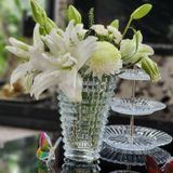 Lọ hoa dáng tròn Baccarat size M cao 24cm