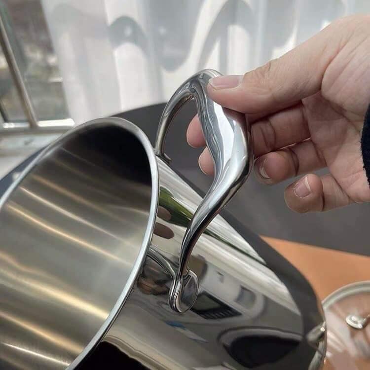 Nồi luộc mỳ, luộc hải sản có lưới lọc CM Germany