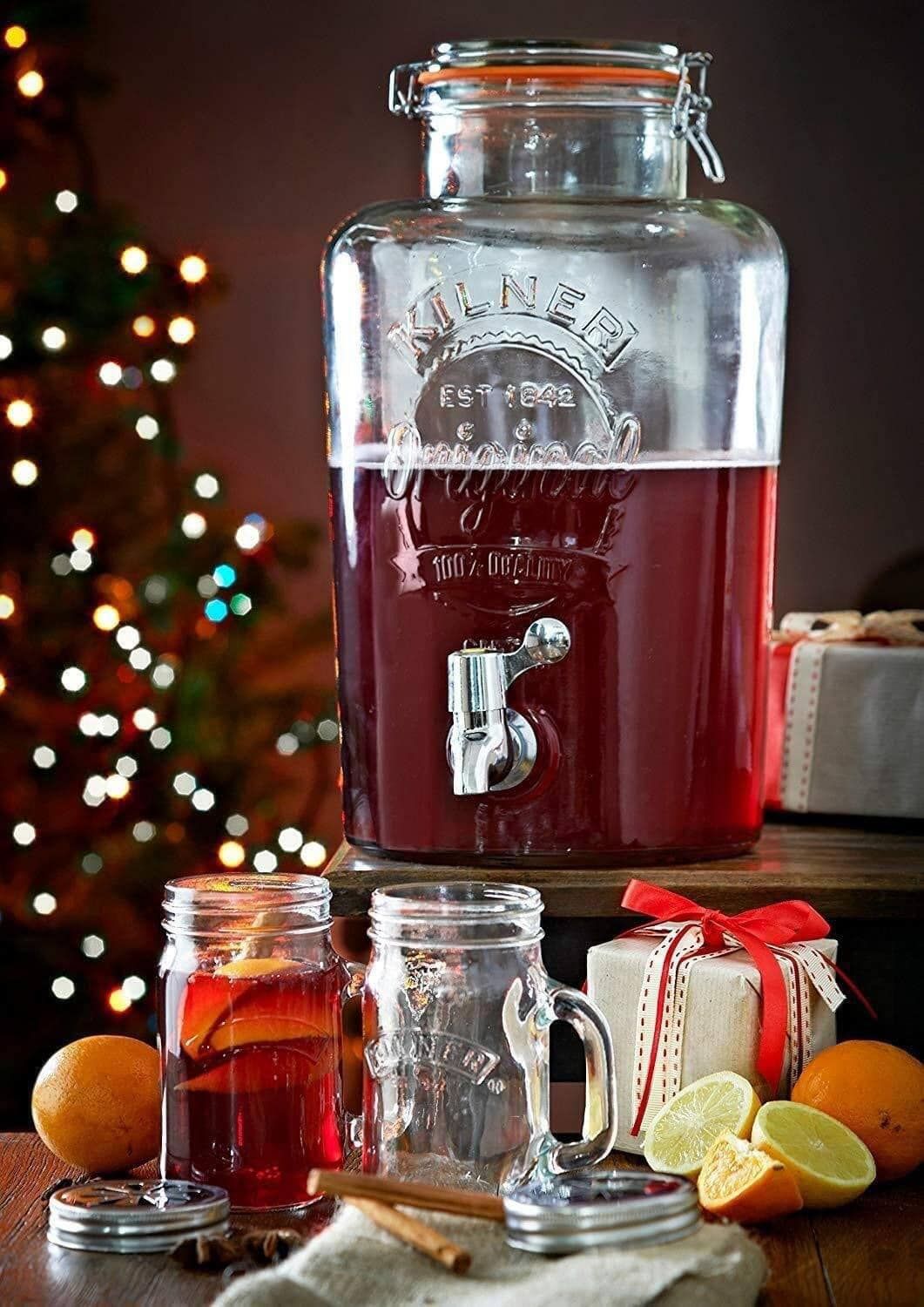 Bình nước Kilner Original 5L kèm chân đế