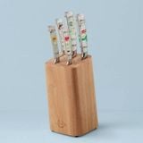 Bộ dao 6 món kèm đốc Lenox Butterfly Meadow