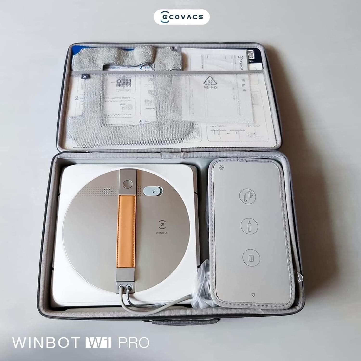 Robot lau kính Ecovacs Winbot W1 Pro